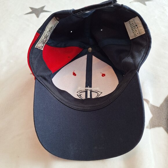 Vintage '47 Minnesota Twins Baseball Cap Hat Navy White Adjustable Strap Back - Picture 7 of 9